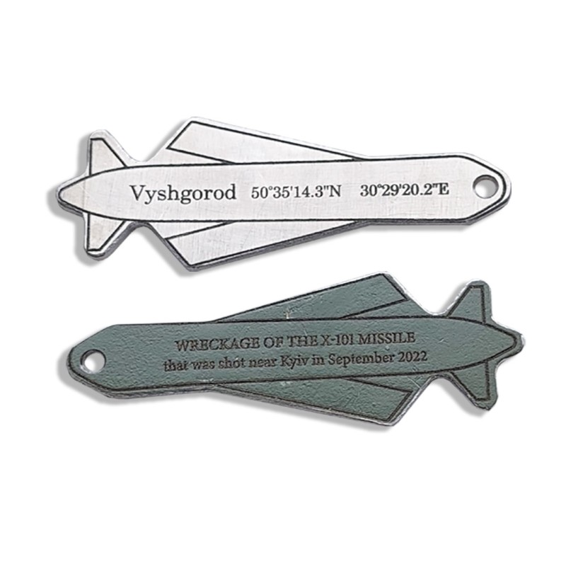 X-101 missile skin Keychain